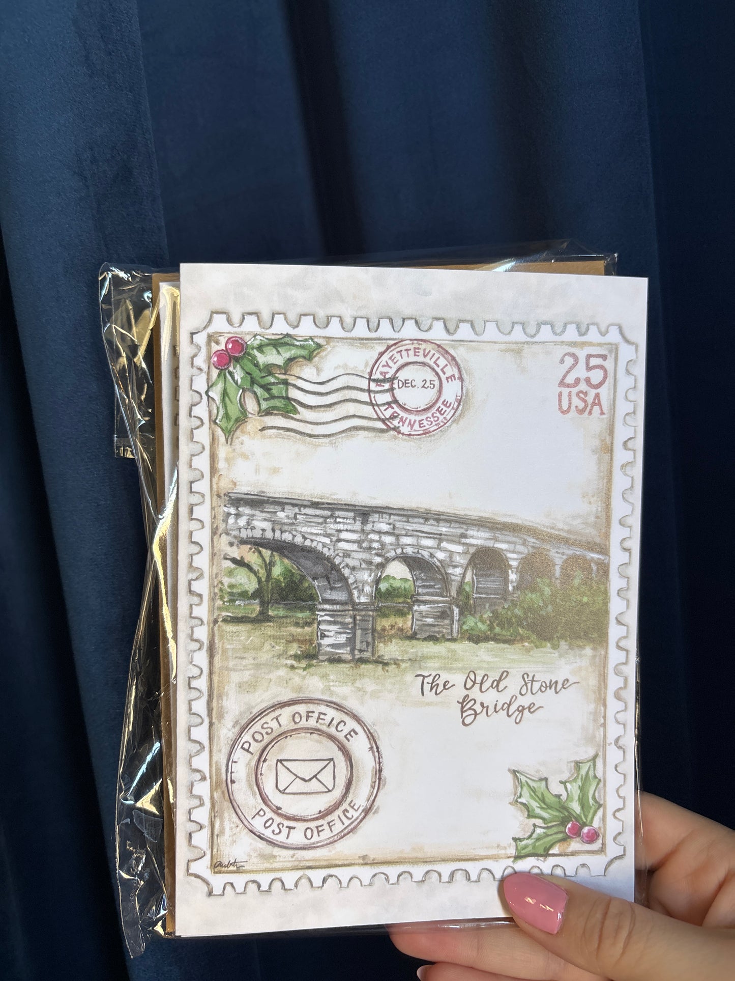 The Old Stone Bridge Stamp Cards