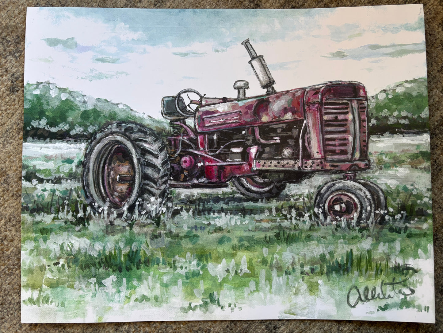 Tractor Paper