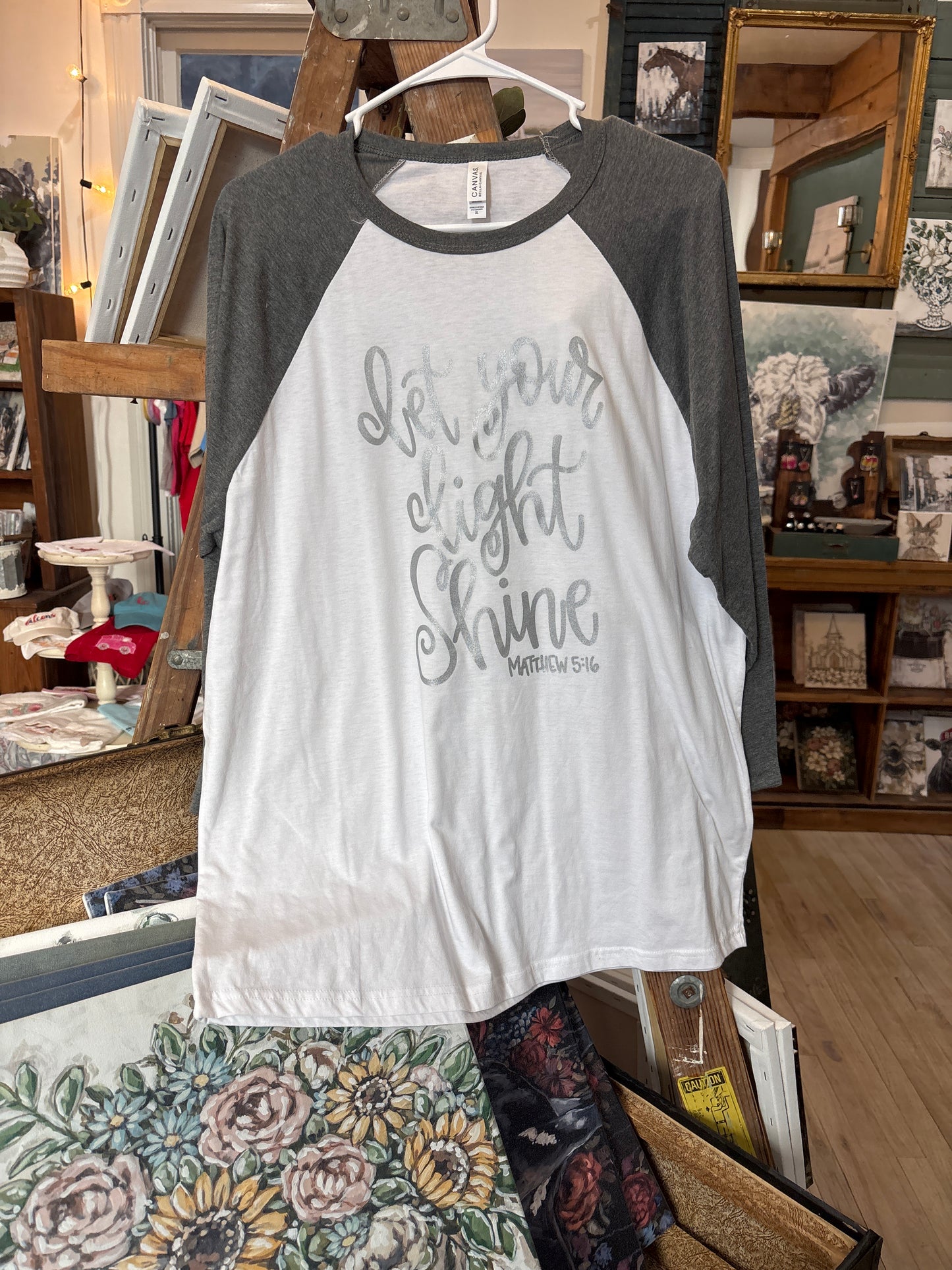 Let Your Light Shine In Between Shirt