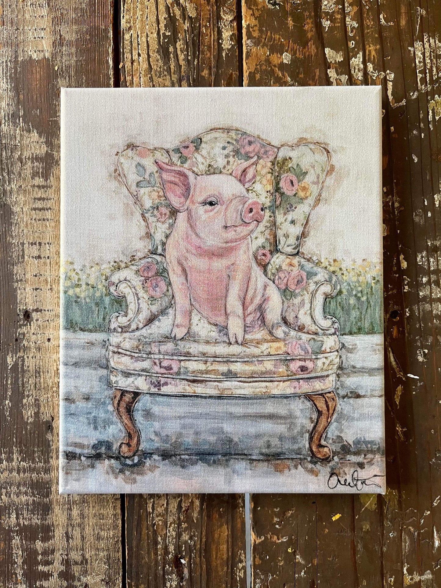 Babe Canvas Print
