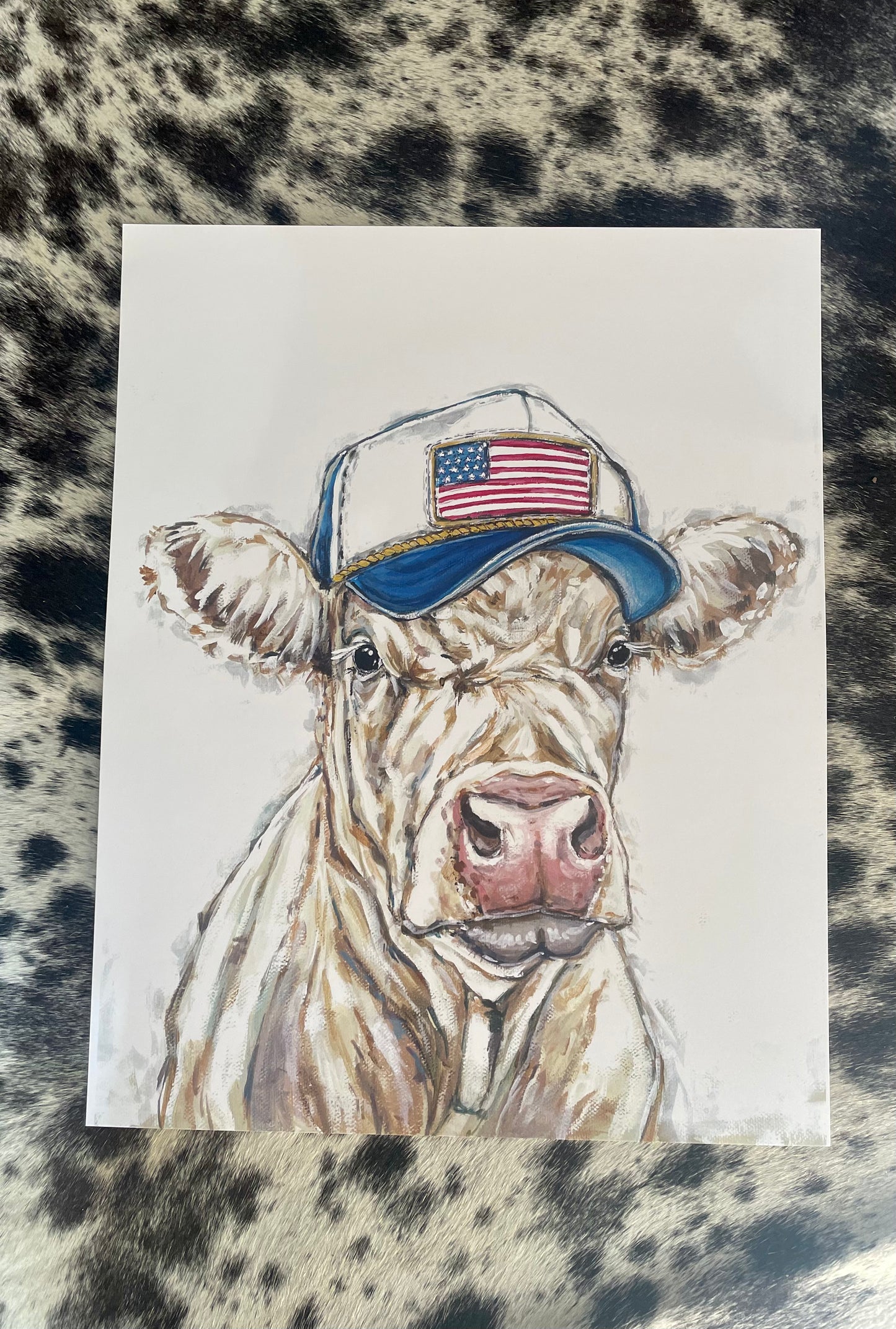 “American Honey” Paper Print