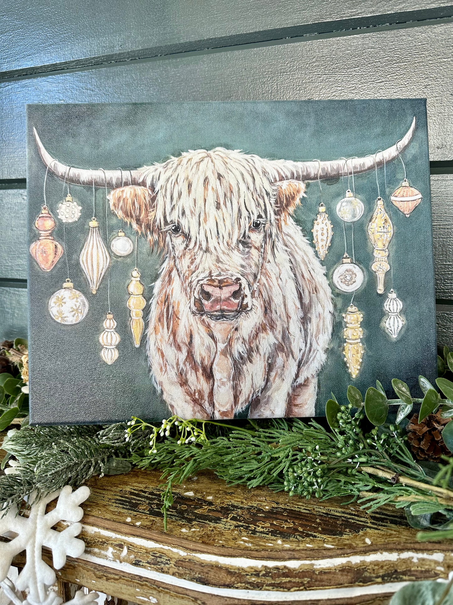 Deck the Horns Canvas Print