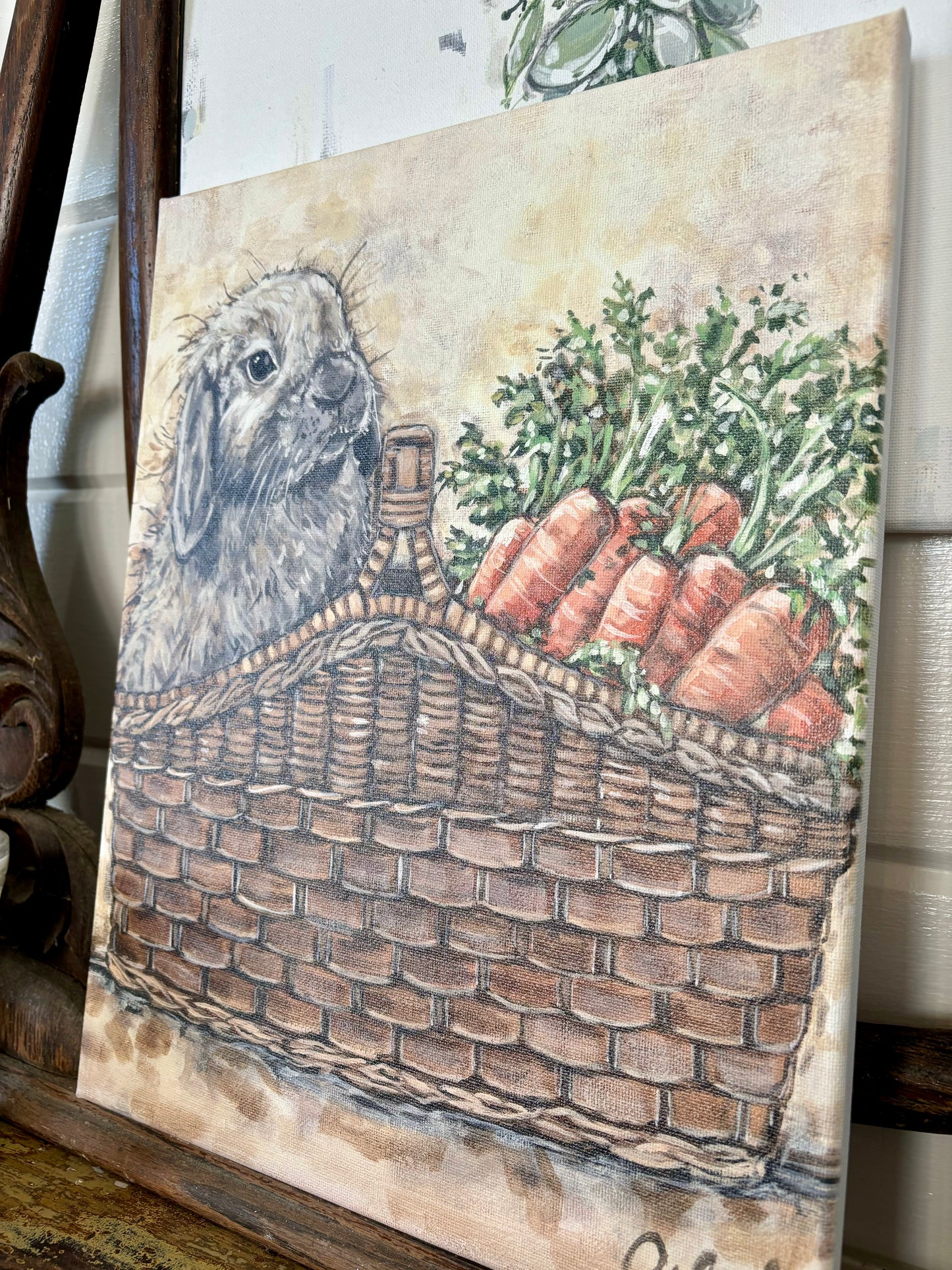 Thumper’s Picnic Canvas Print