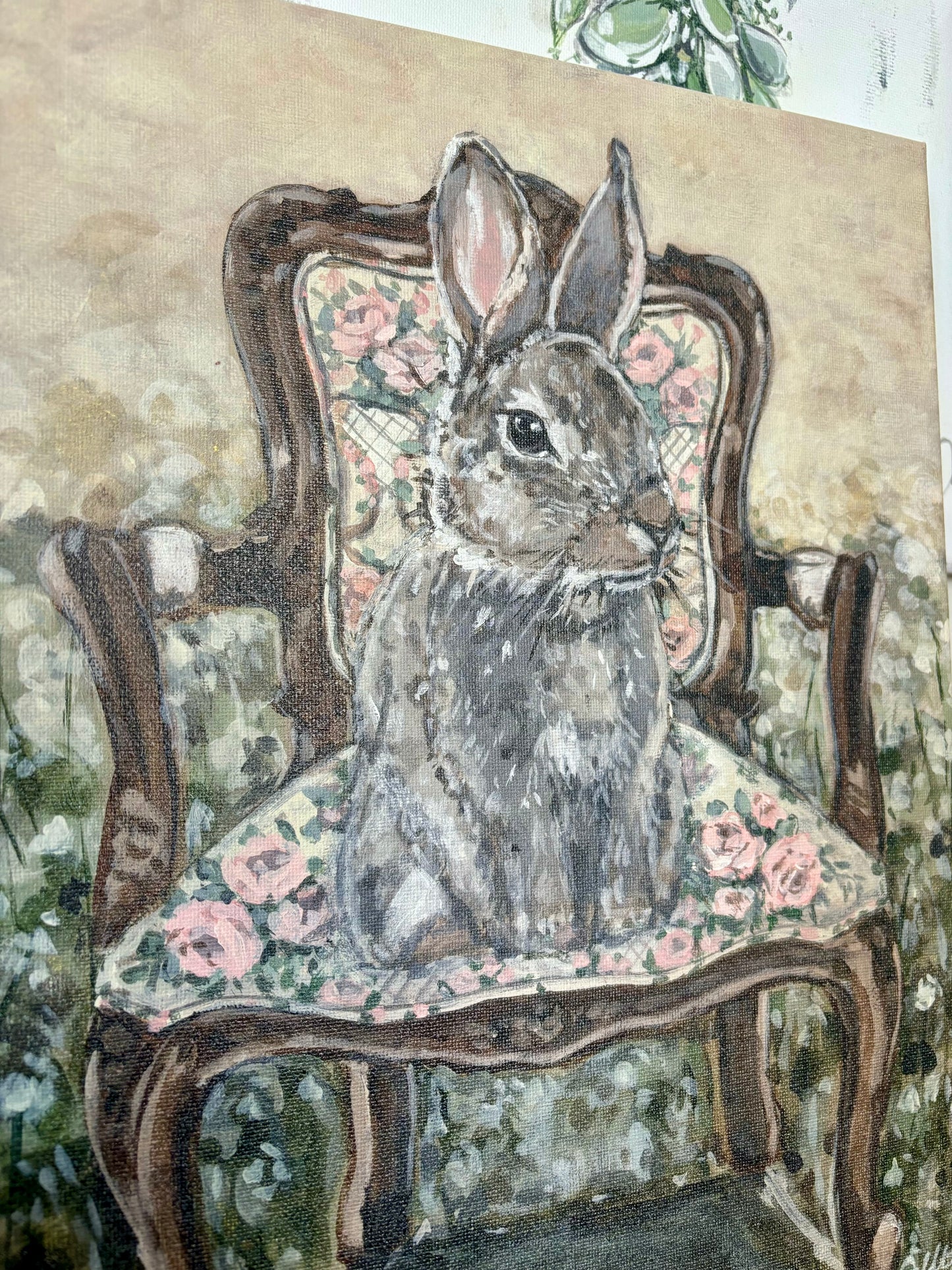 Glenda the Bunny Canvas Print