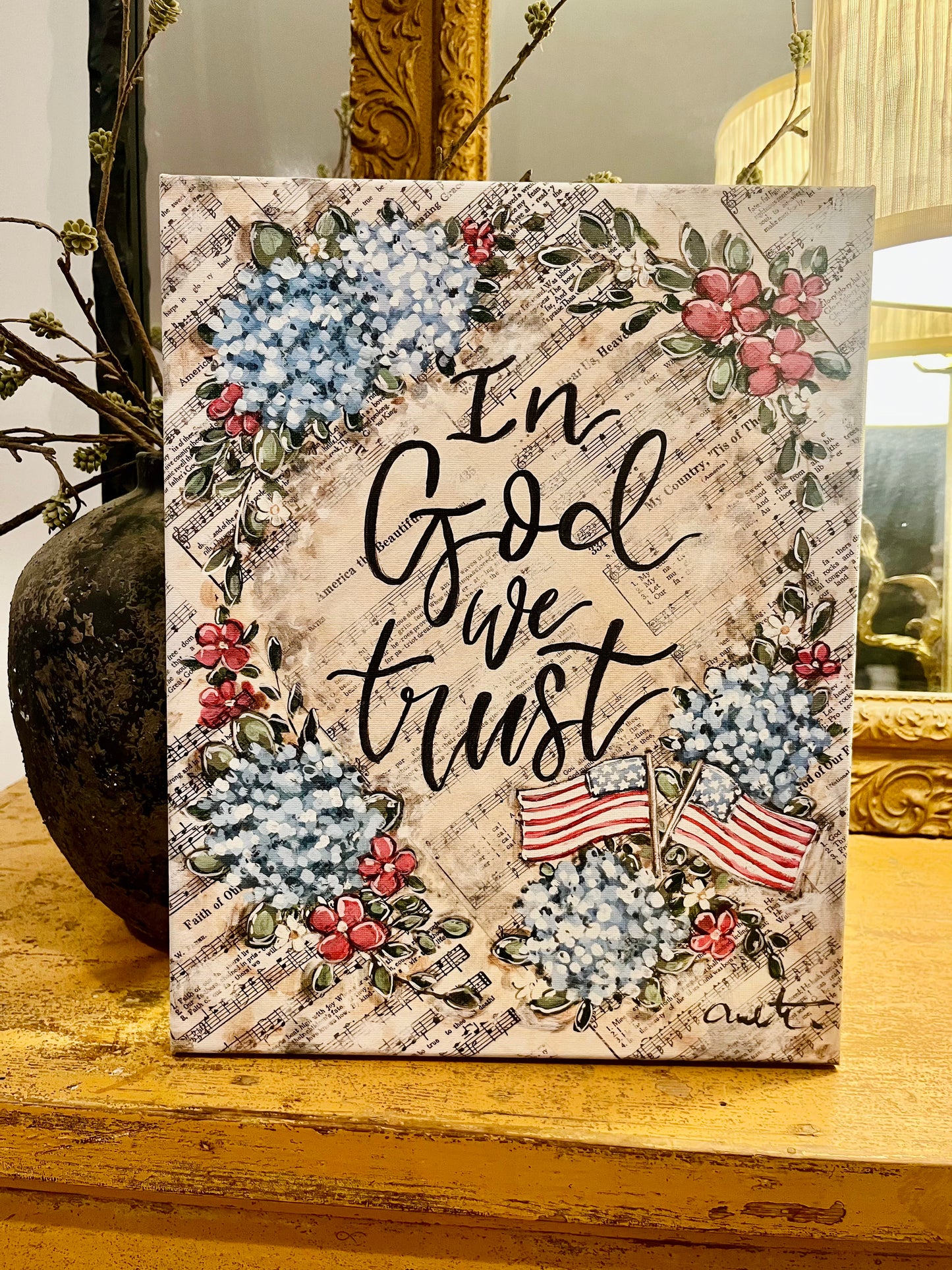 “In God We Trust” Canvas Print