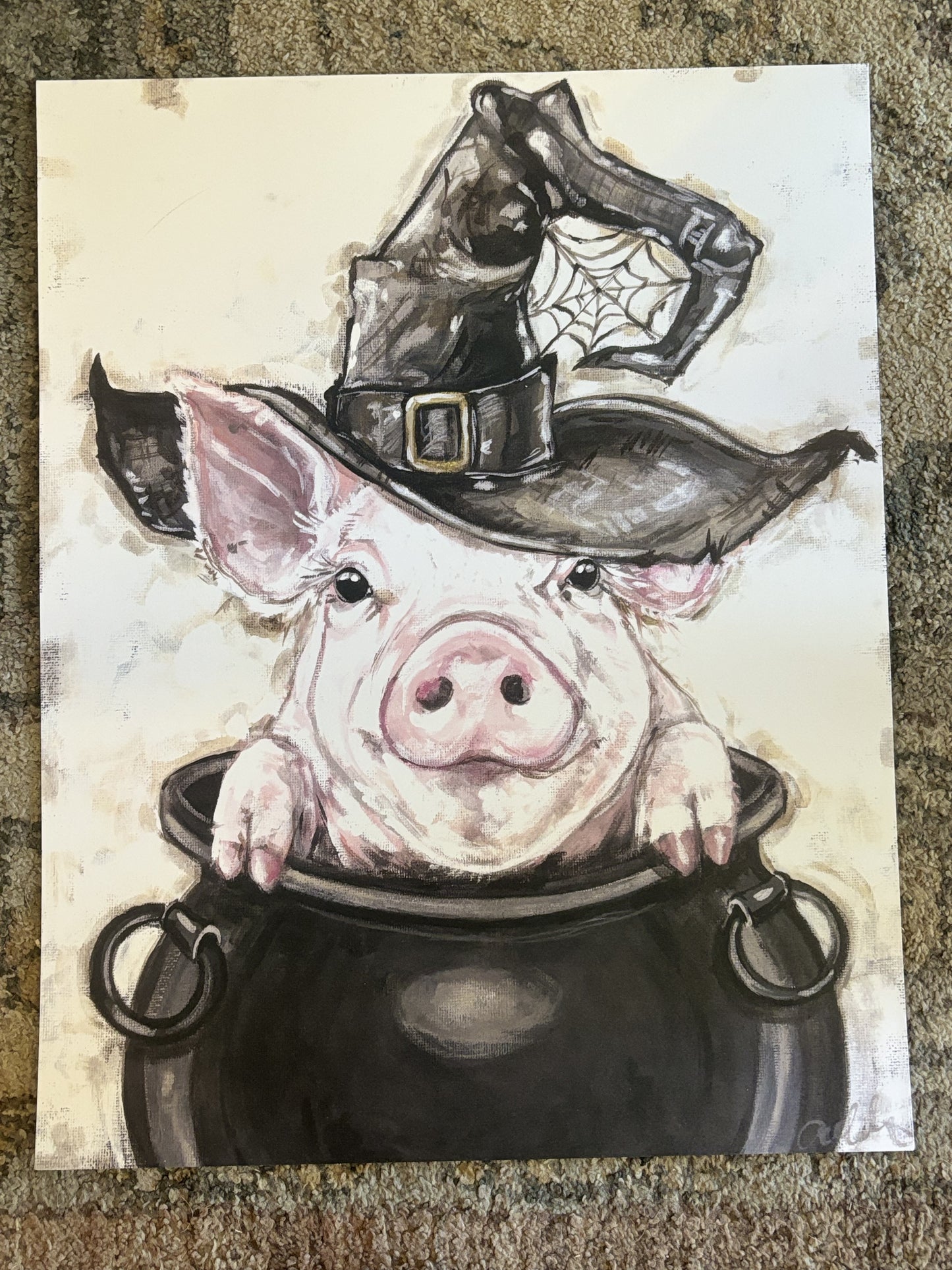 Wilbur’s Web Paper Print 8x10