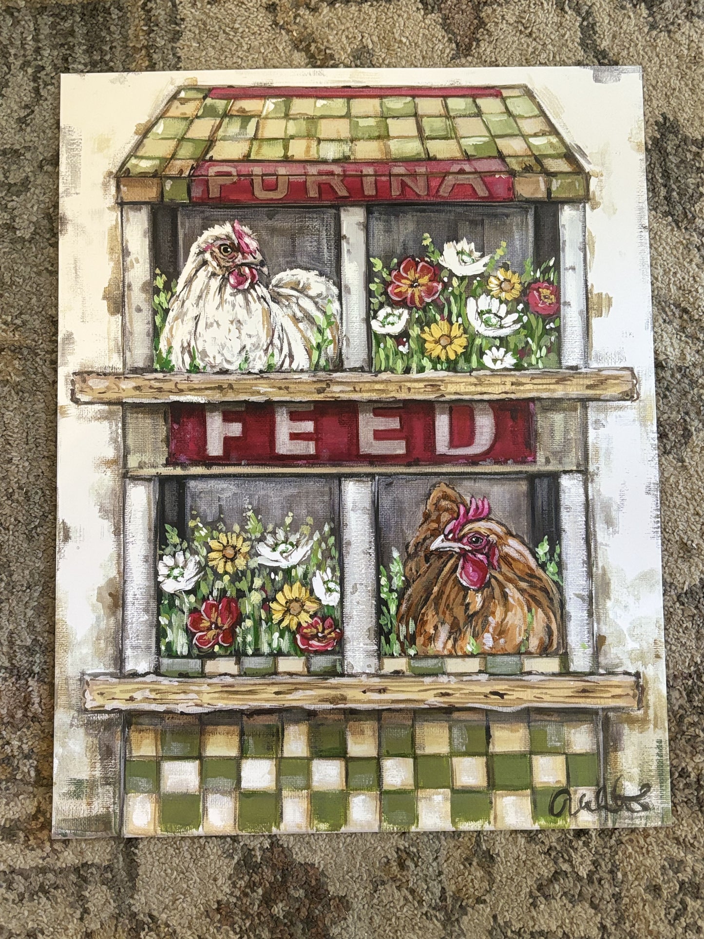 Nesting Paper Print 8x10