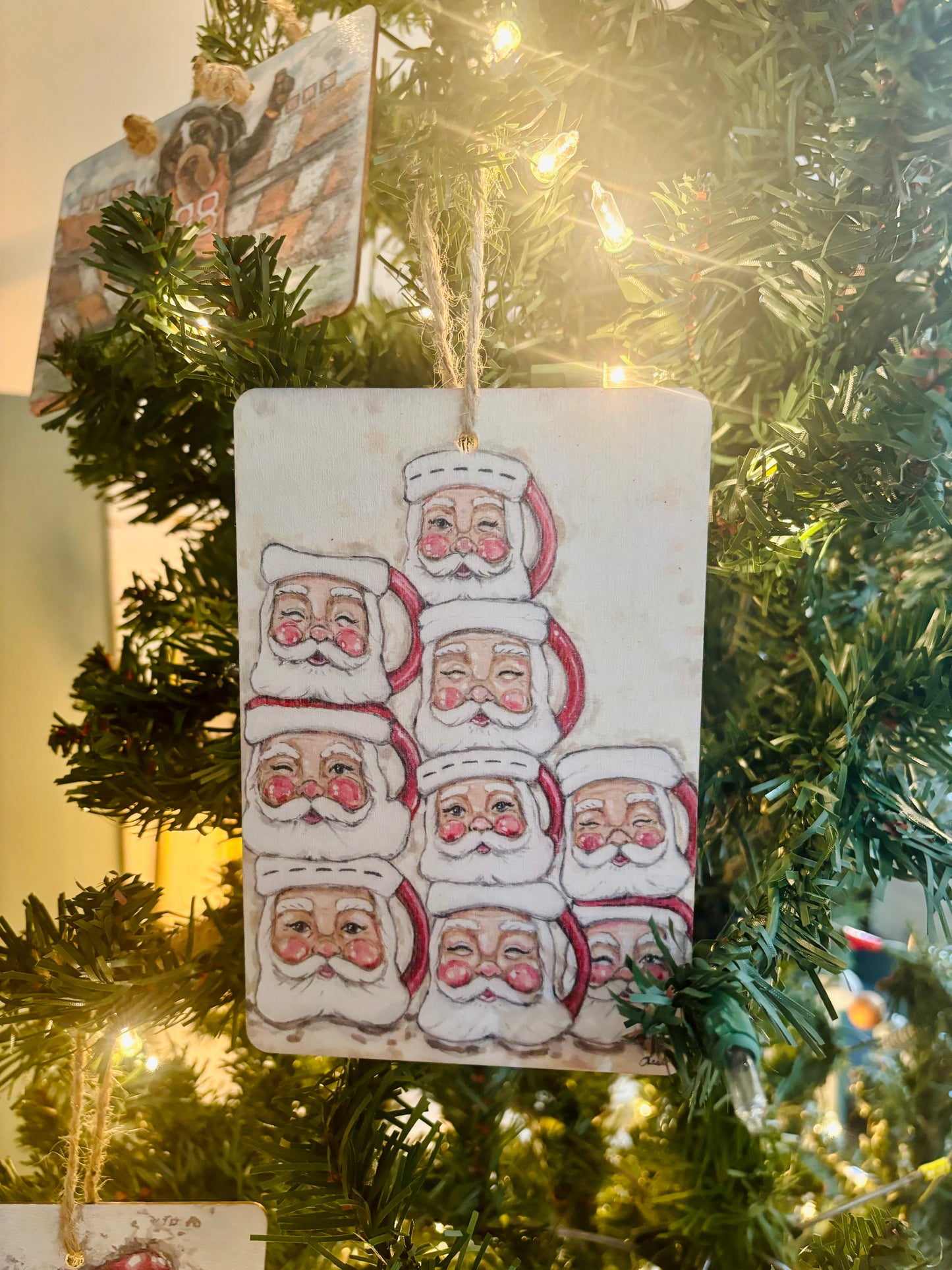 Santa Mugs Ornament