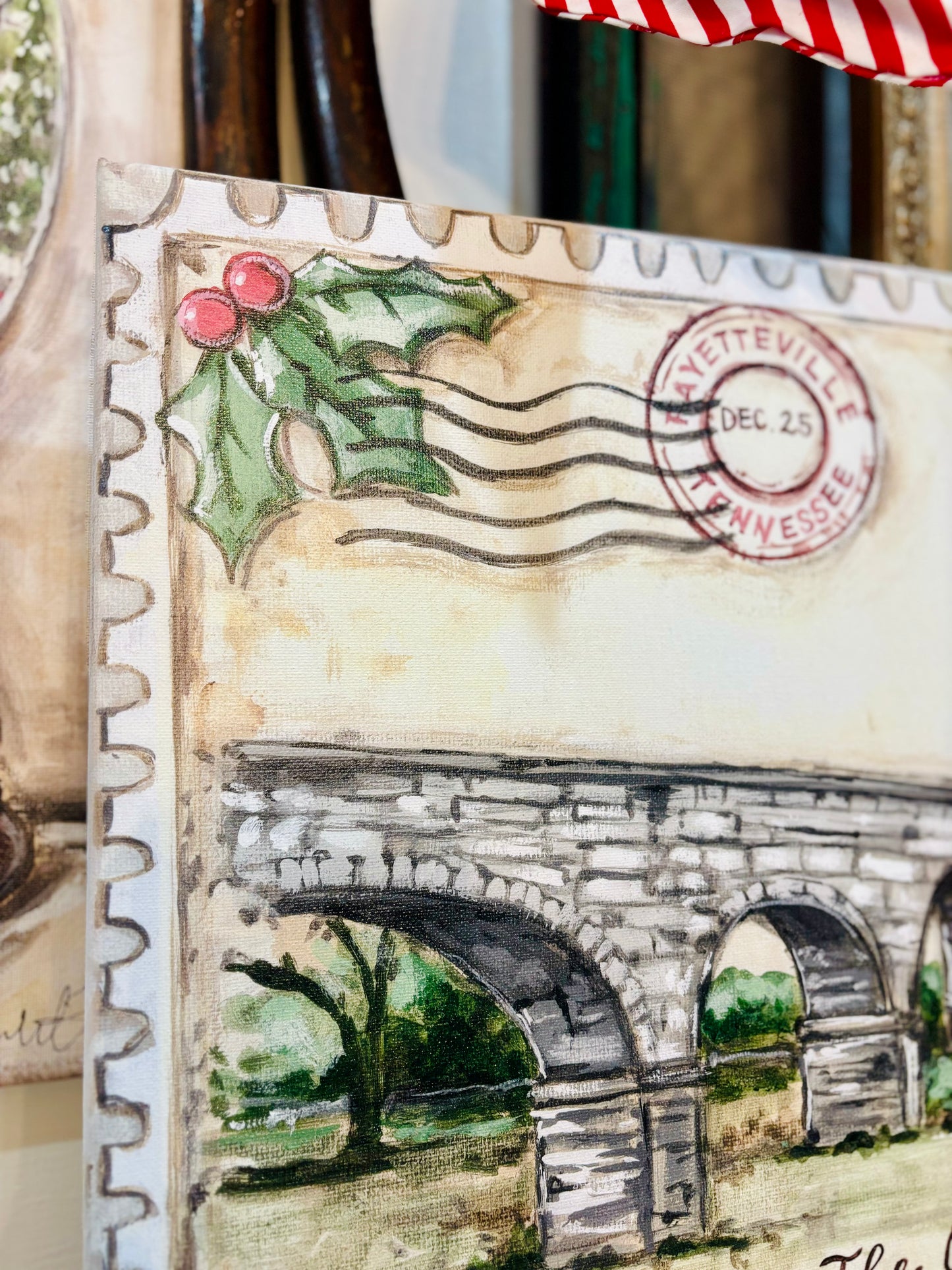 The Old Stonebridge Canvas Print