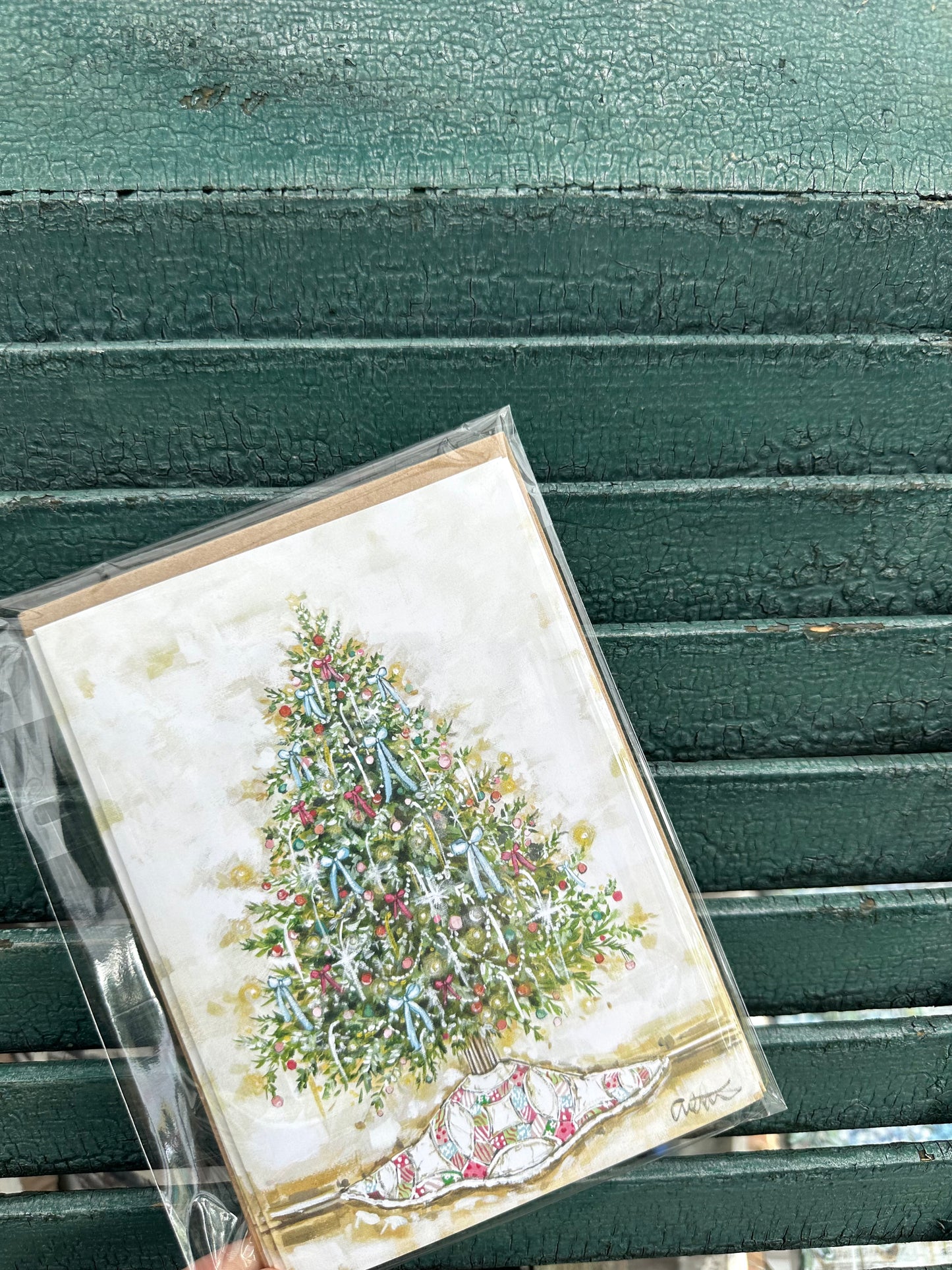 Colorful Tree and Quilt Cards