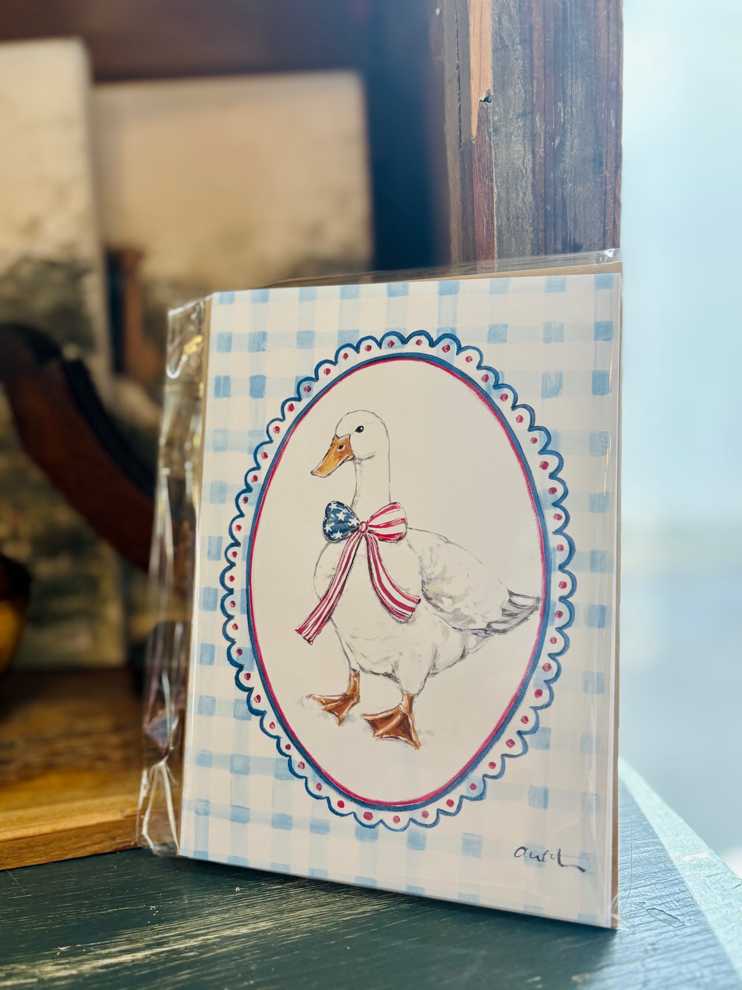 Red, White, and Goose Cards