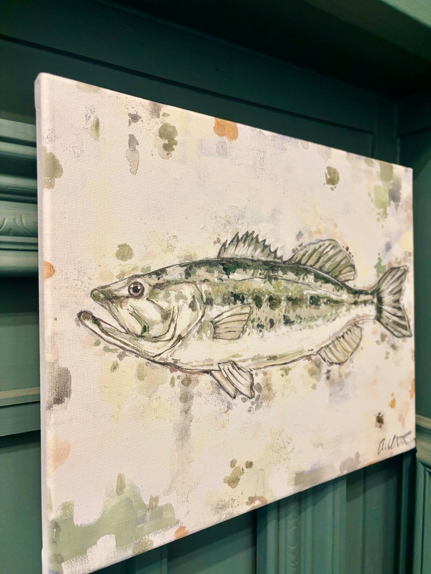 Bass Canvas Print
