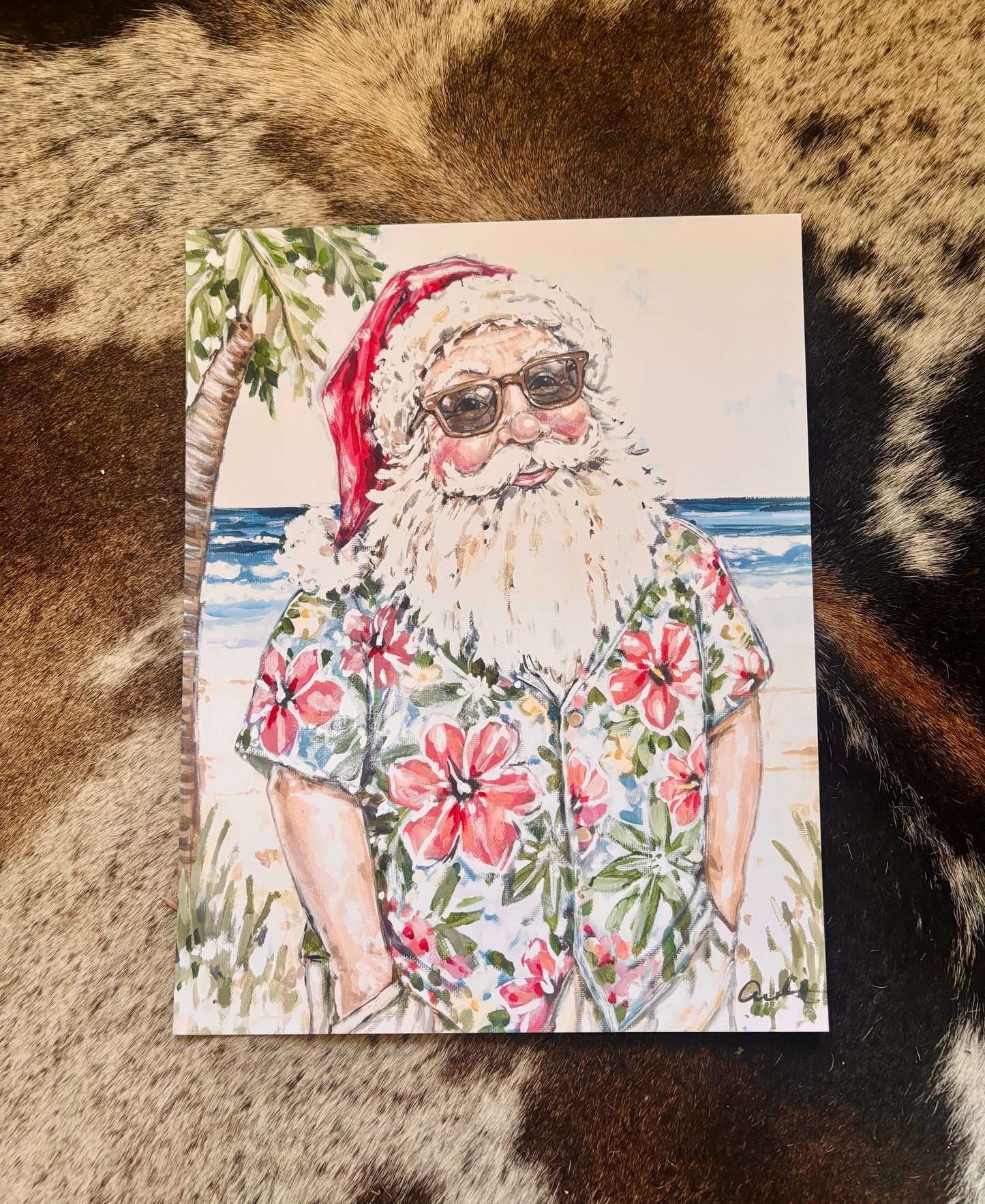 Sandy Clause Paper Print