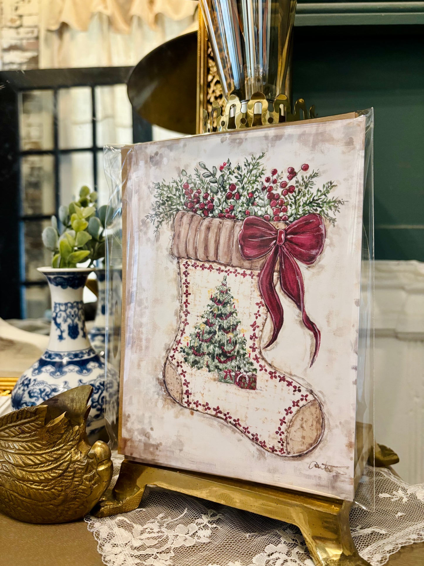 Tree Stocking Cards