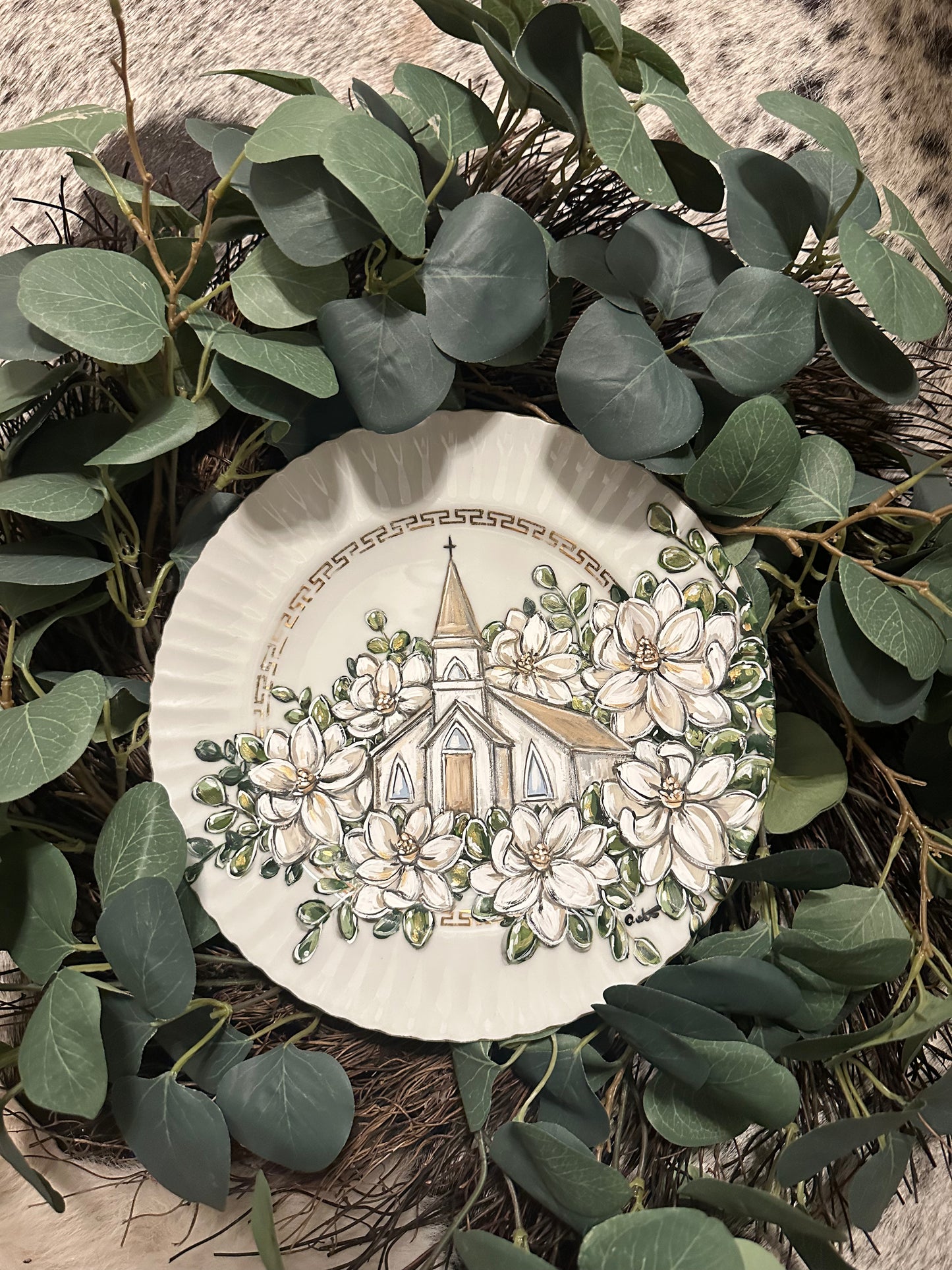 Original Magnolia Church Plate