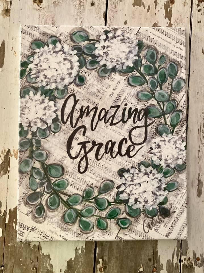 Amazing Grace Canvas Print