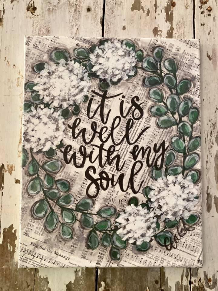 It Is Well With My Soul Canvas Print