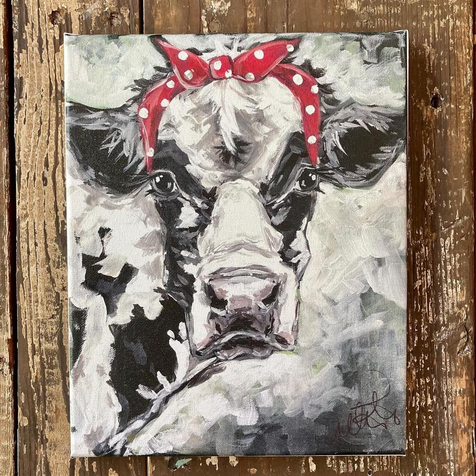 Holstein Canvas Print