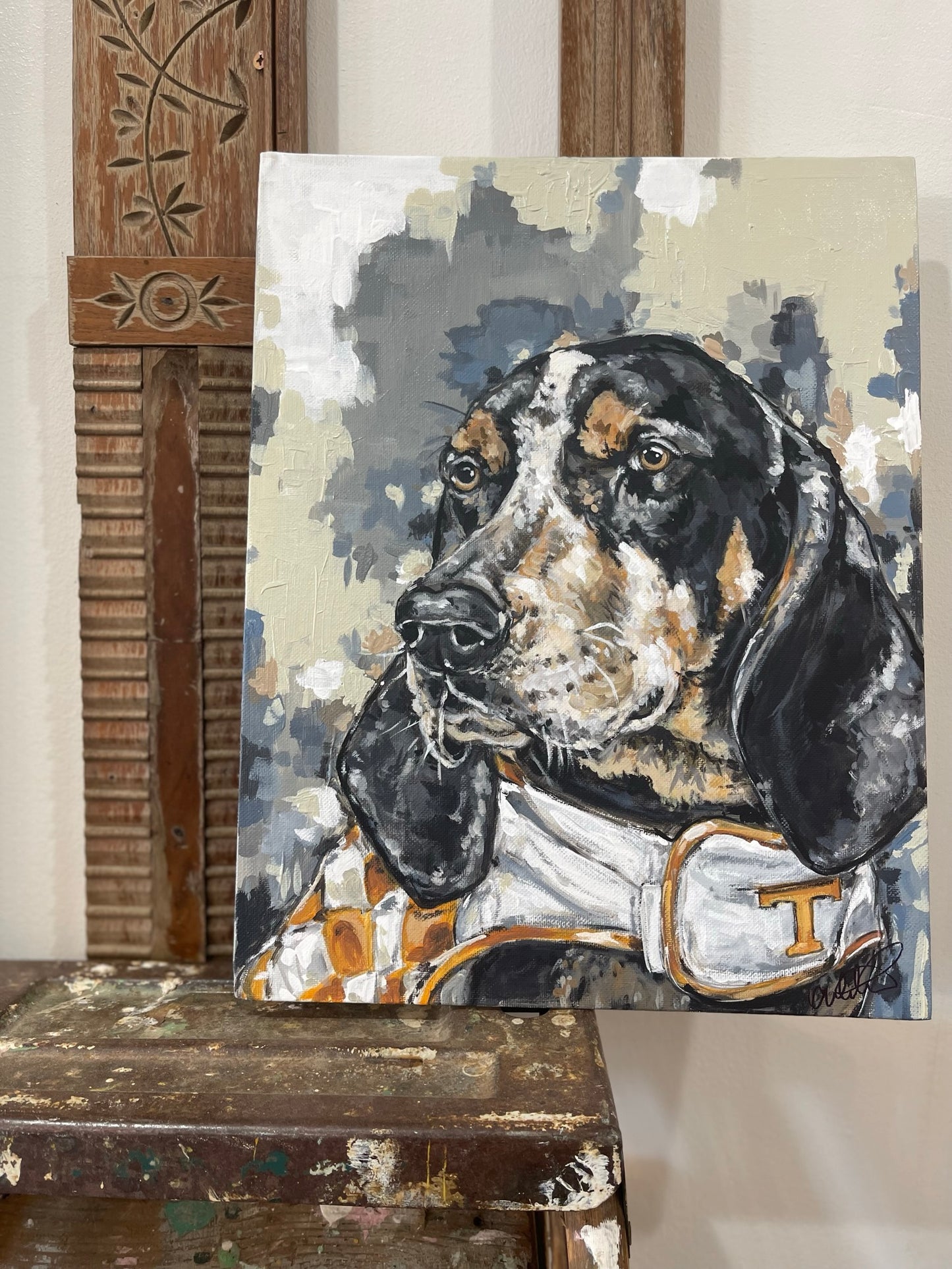 Ole' Smokey Canvas Print