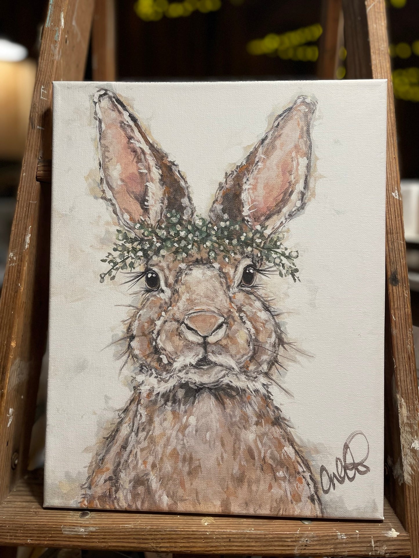 Bunny Canvas Print