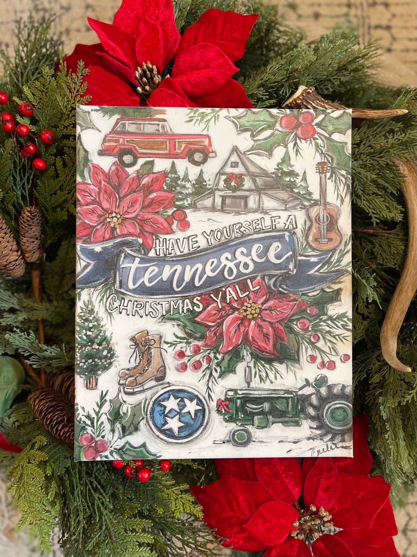 Tennessee Christmas 11x14