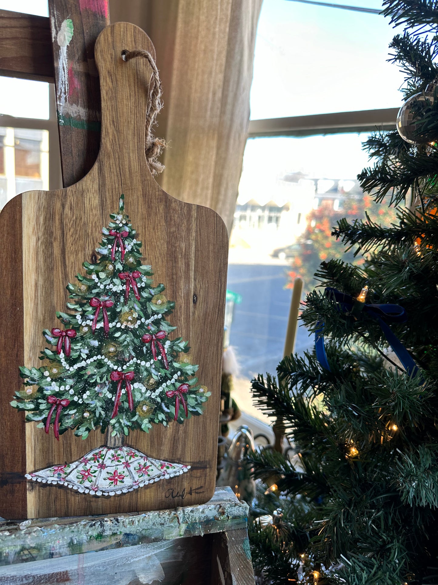 Original Red Bow Tree Board