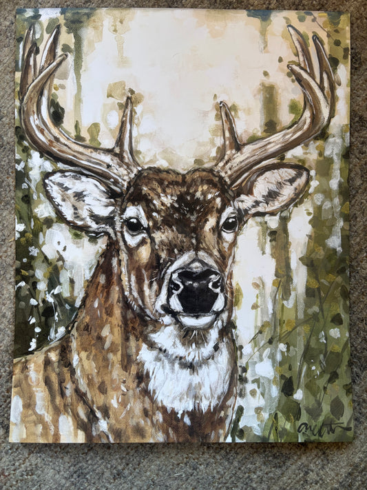 Buck Paper Print