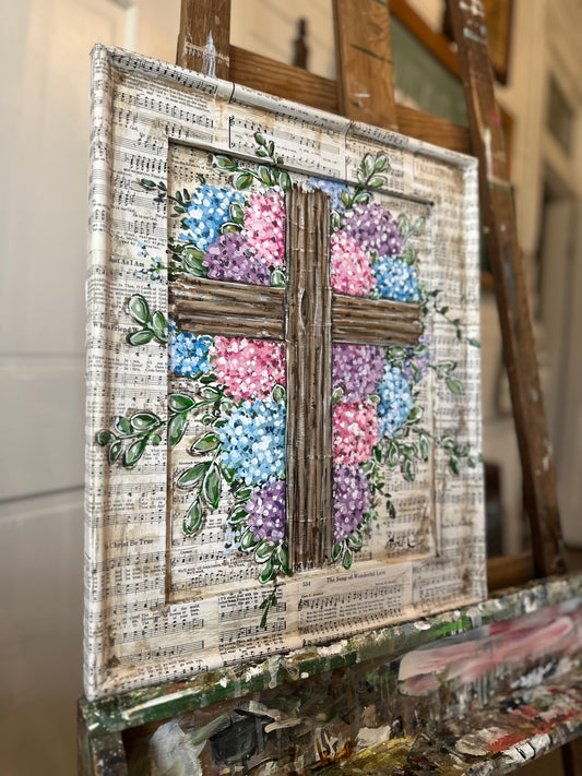 Original Hydrangea Cross