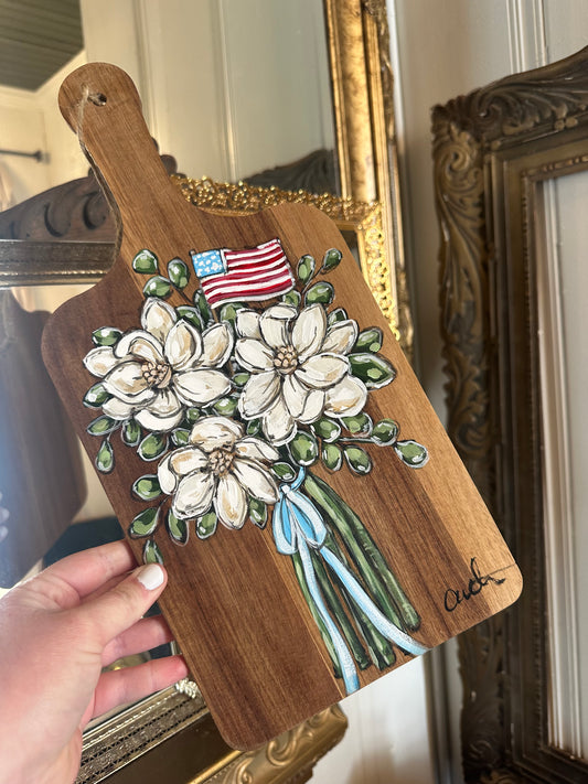 Original Patriotic Magnolia Board