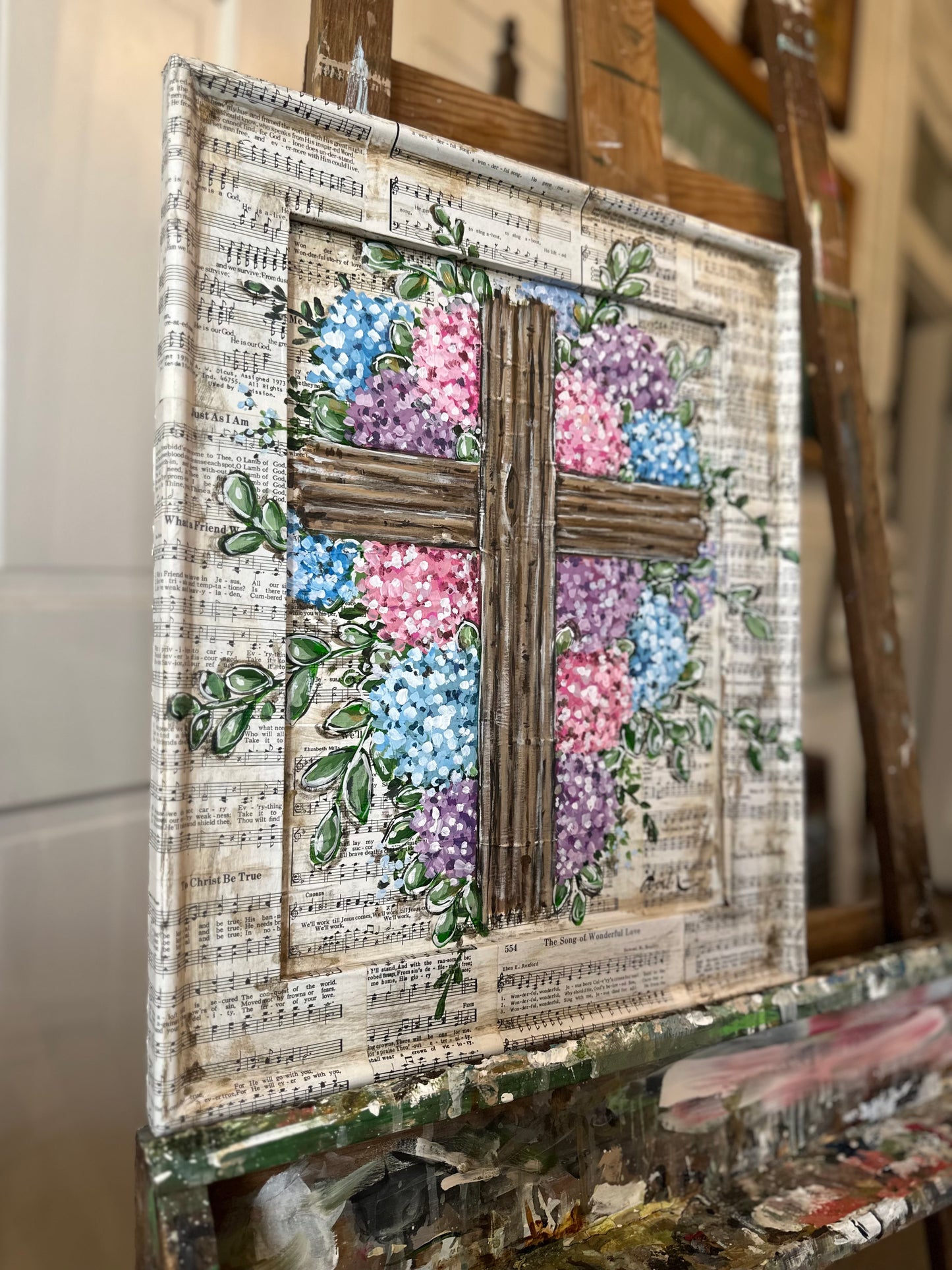 Original Hydrangea Cross