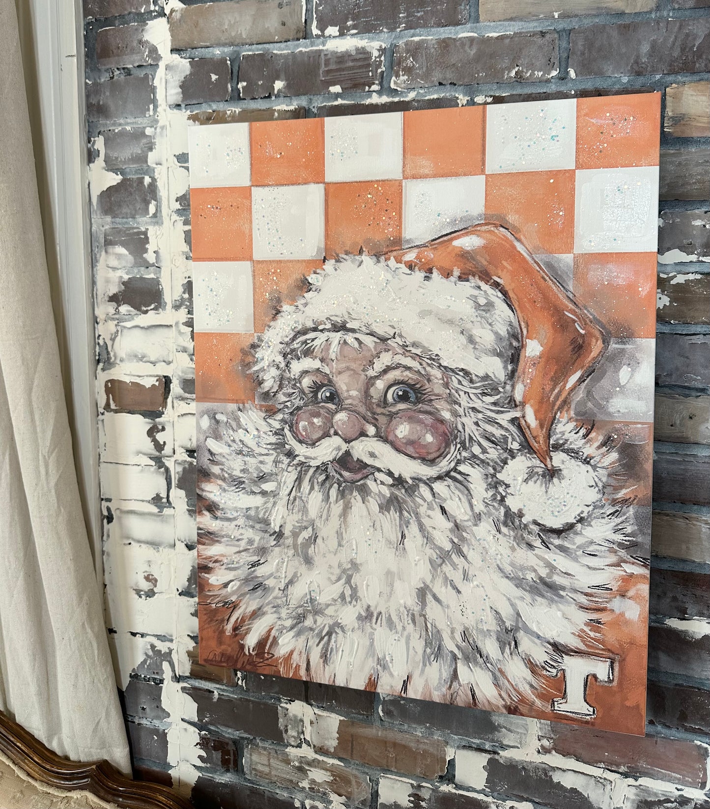 Rocky Top Santa 22x28