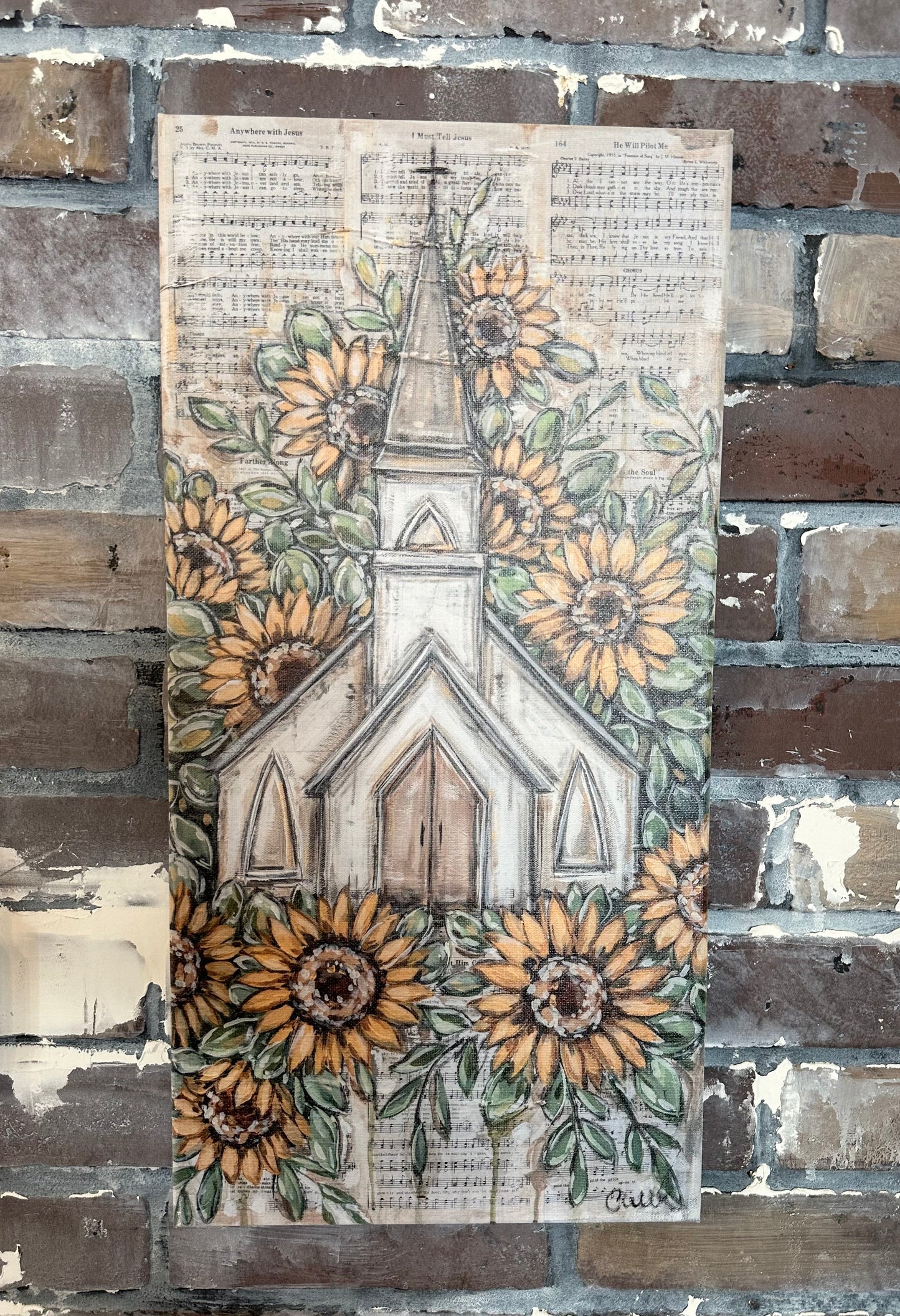 Sunflower Church 10x20