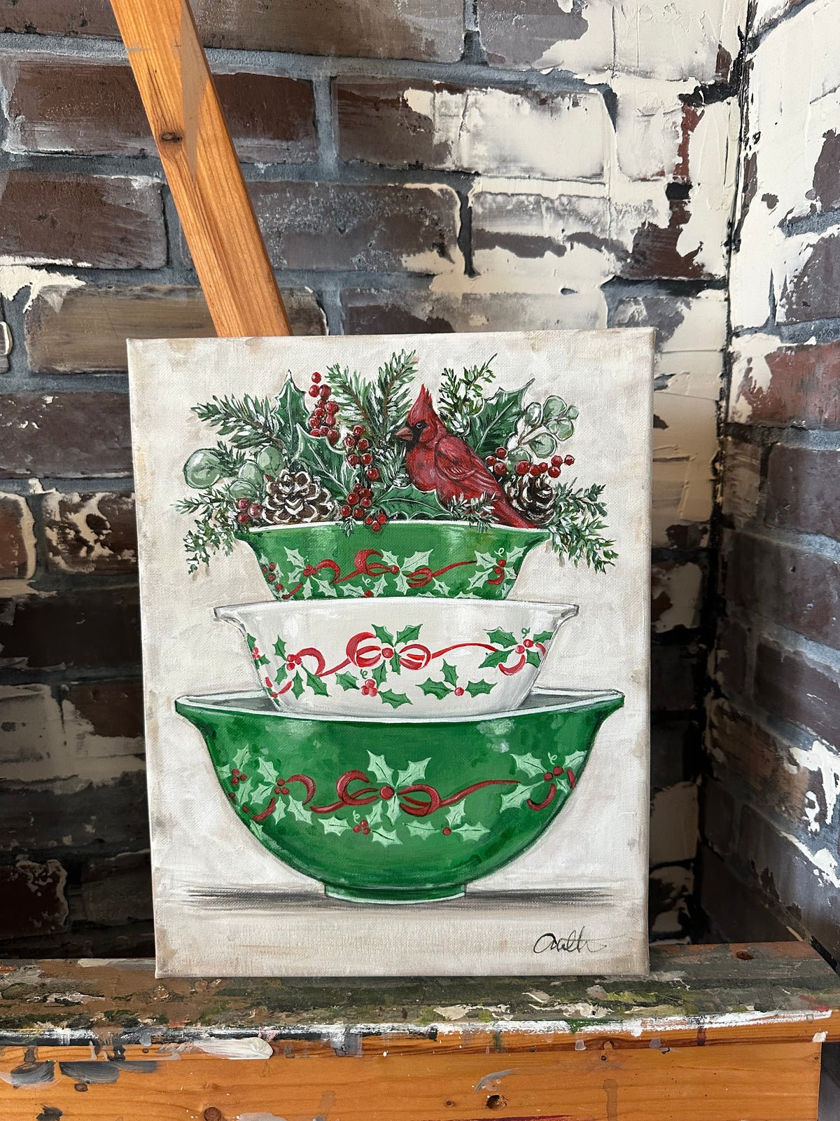 Original Christmas Pyrex