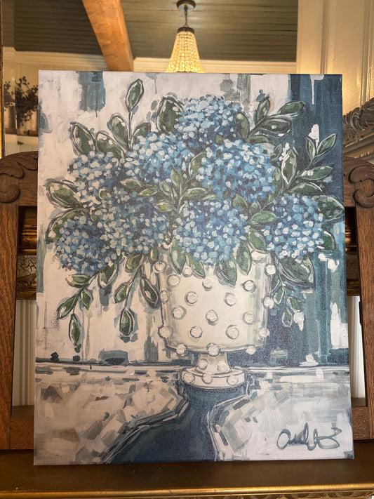 Hydrangeas in Hobnail