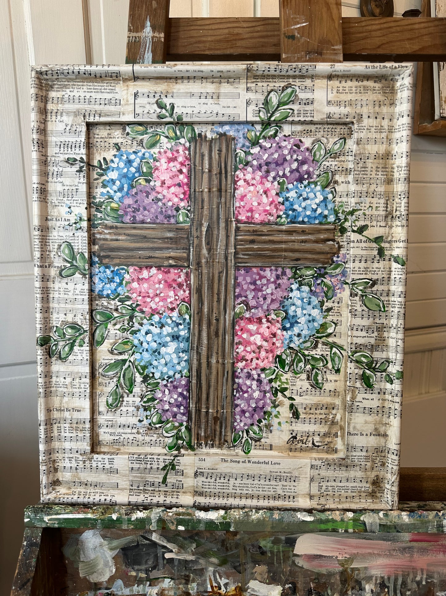 Original Hydrangea Cross