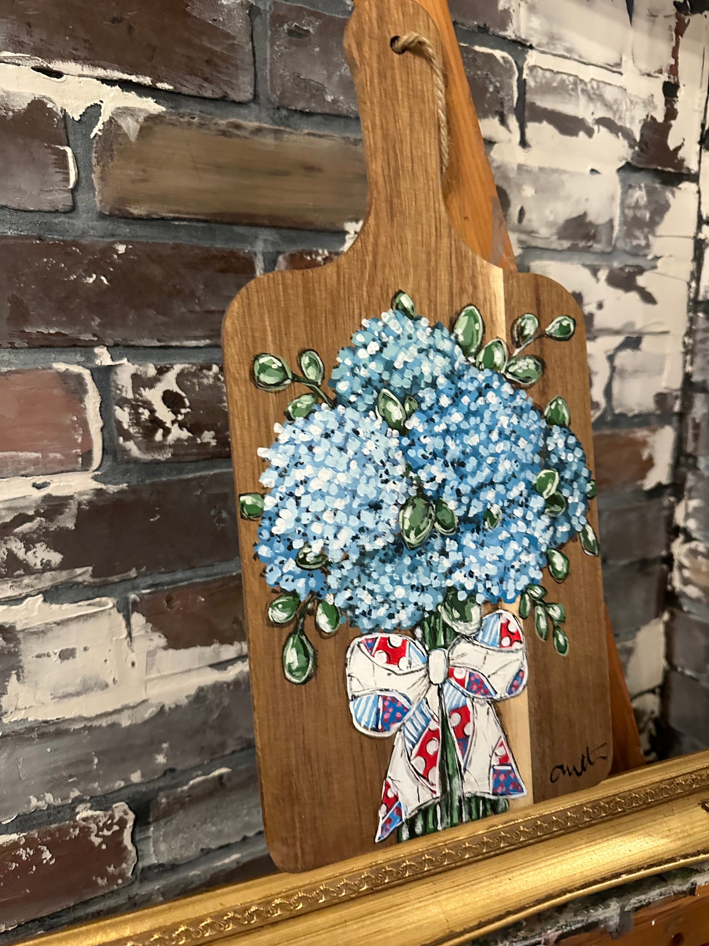 Original Hydrangea Quilt Bow