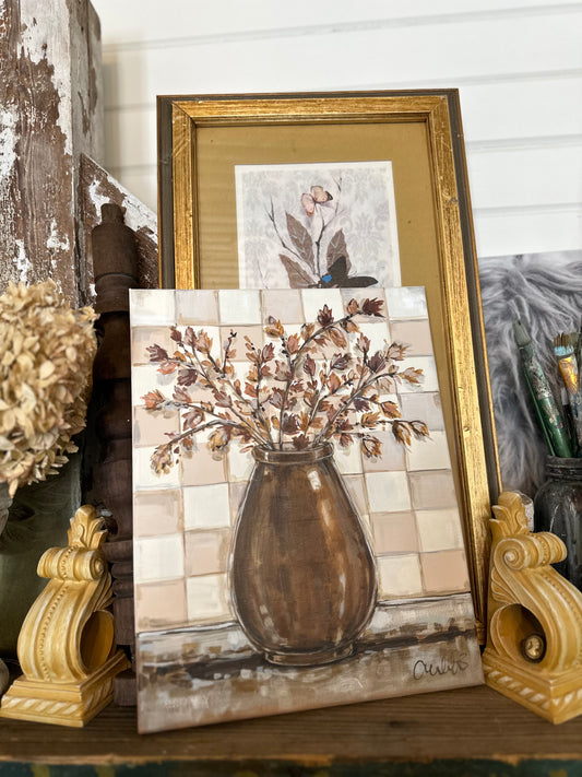 Fall Stems Canvas Print