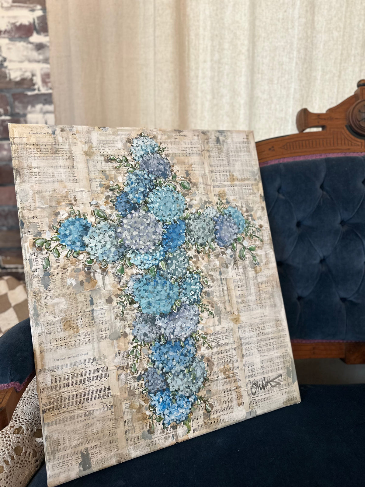 Original Hydrangea Cross