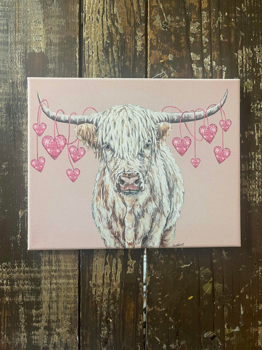 Valentines Highland 11x14