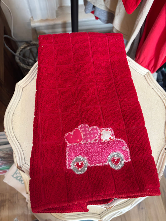 Valentines Kitchen Towel