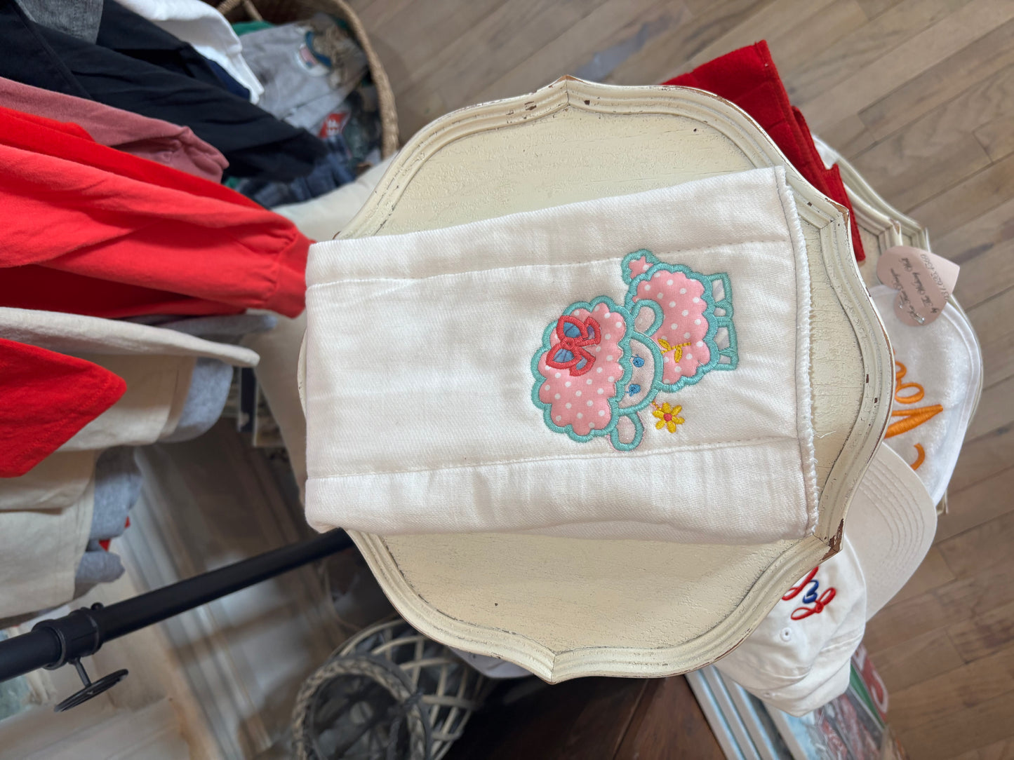 Baby Sheep Burping Bib