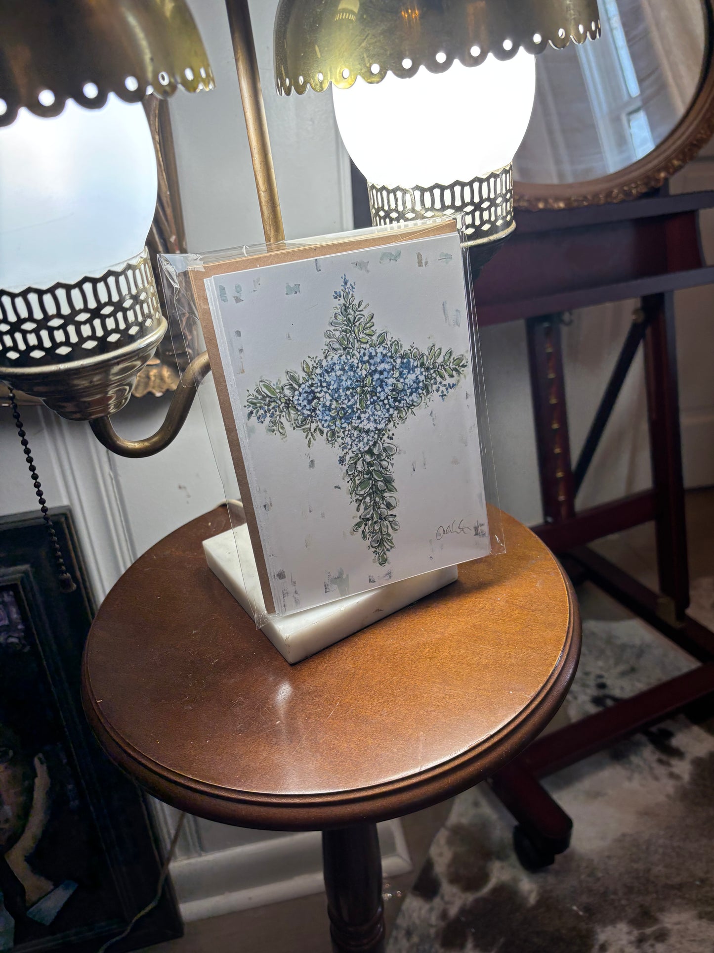 Hydrangea Cross Cards