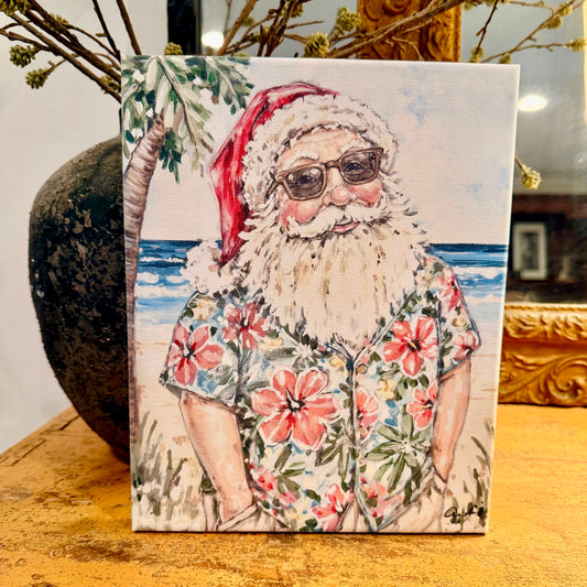 Sandy Claus Canvas Print