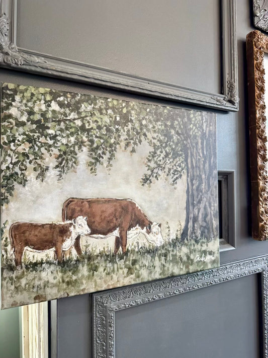 Glowy Graze Canvas Print