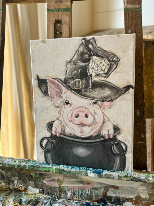 Wilbur’s Web Canvas Print