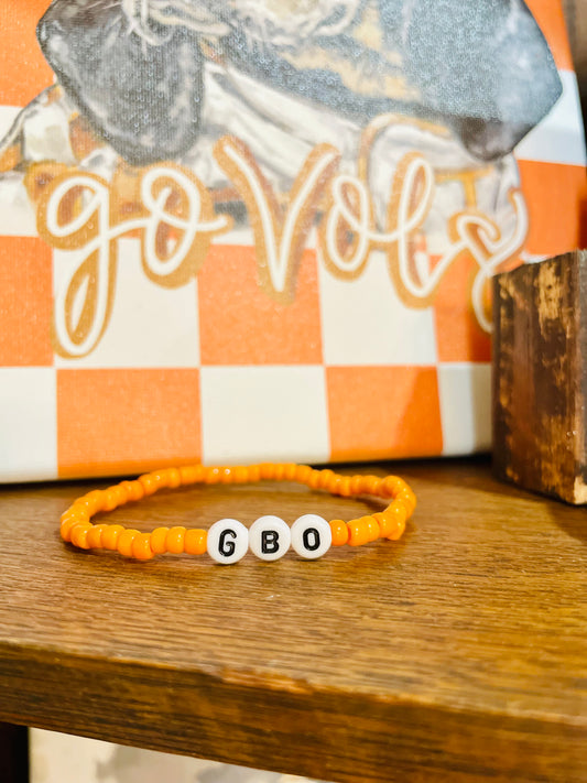 “GBO” Orange Bracelet