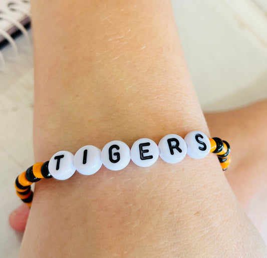 “TIGERS” Multicolored Bracelet