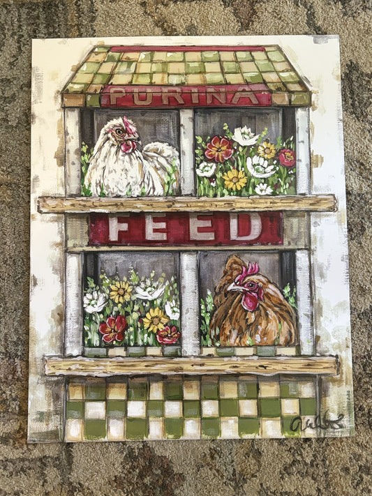 Nesting Paper Print 8x10