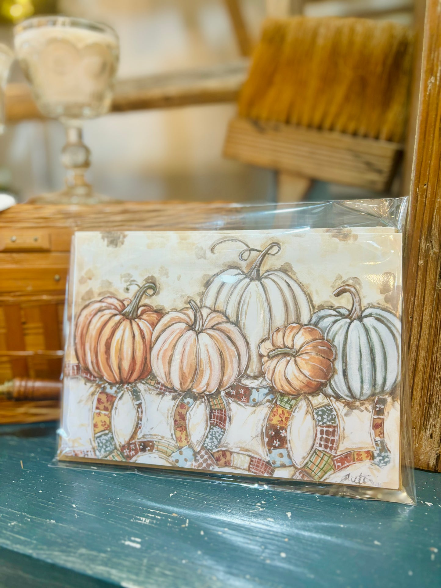 Pumpkin Picnic Cards
