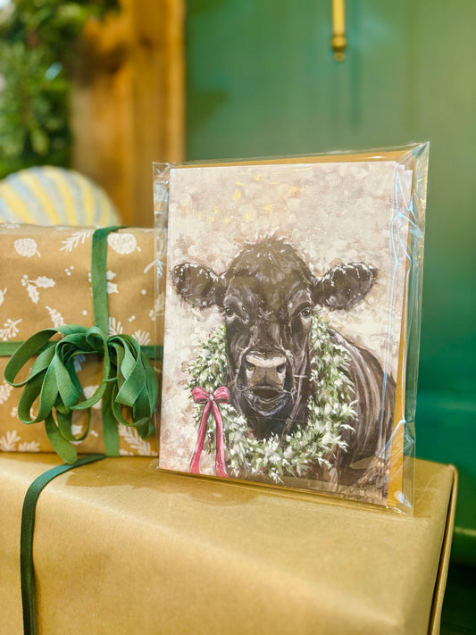 Christmas Cow 2025 Cards